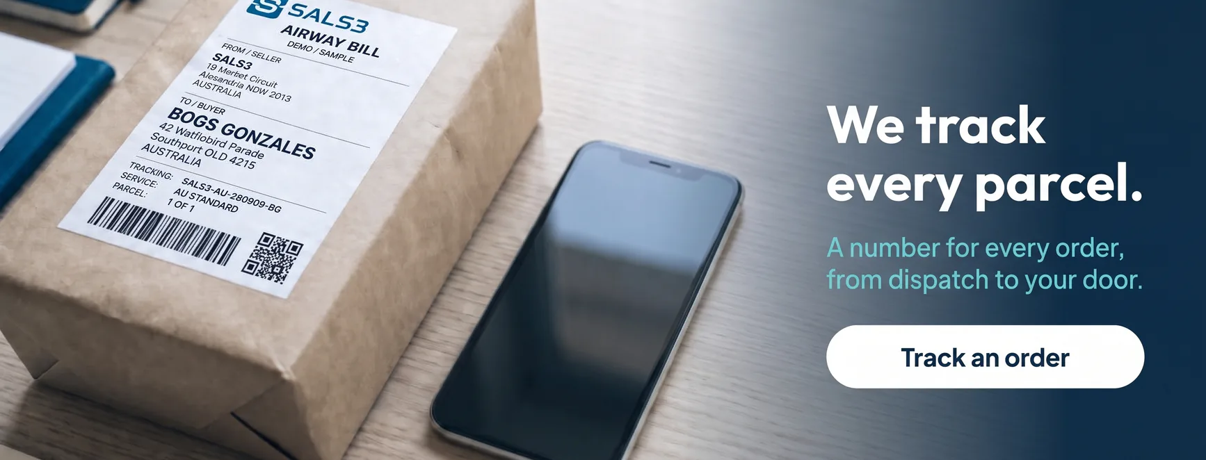 Order tracking promotion